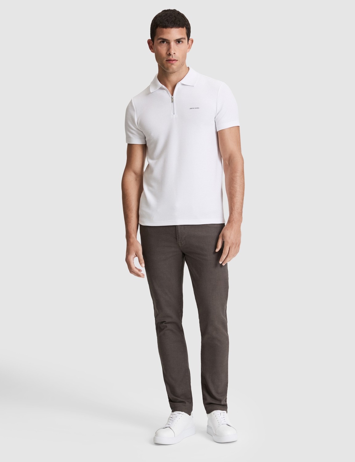 Pierre Cardin Erkek Kahverengi Slim Fit Jean Pantolon 50317311-VR197