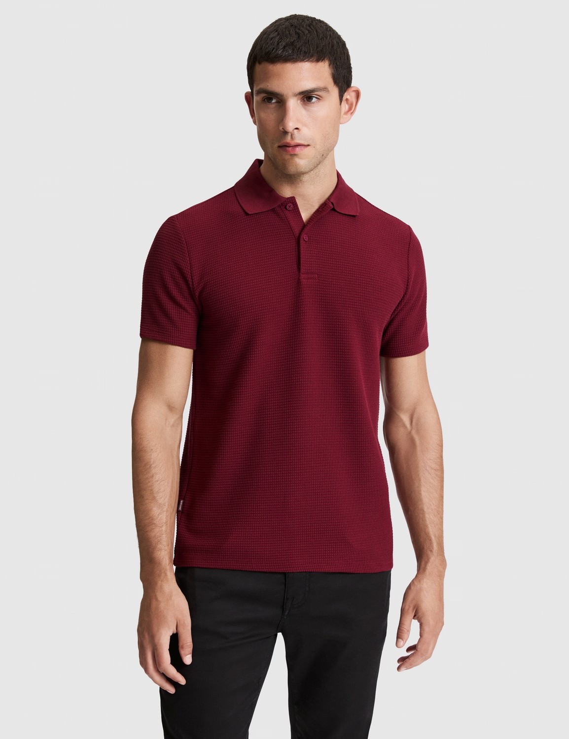 Pierre Cardin Erkek Siyah Regular Fit Düğmeli Polo Yaka Tişört 50327875-VR046