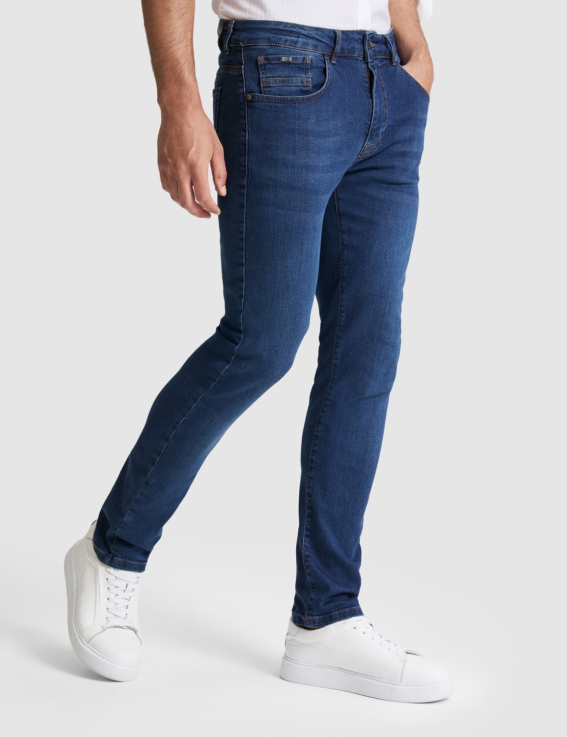 Pierre Cardin Erkek Mavi Slim Fit Jean Pantolon 50327852-VR036 görsel 4