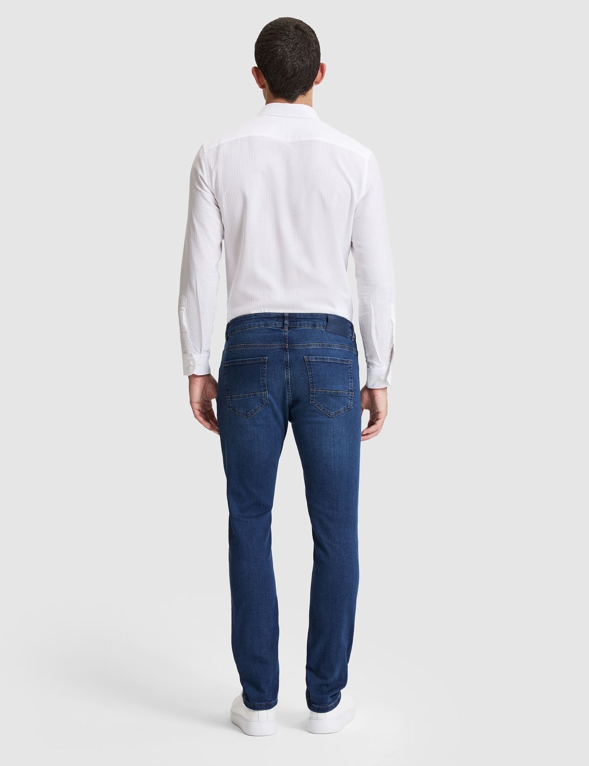 Pierre Cardin Erkek Mavi Slim Fit Jean Pantolon 50327852-VR036 görsel 5