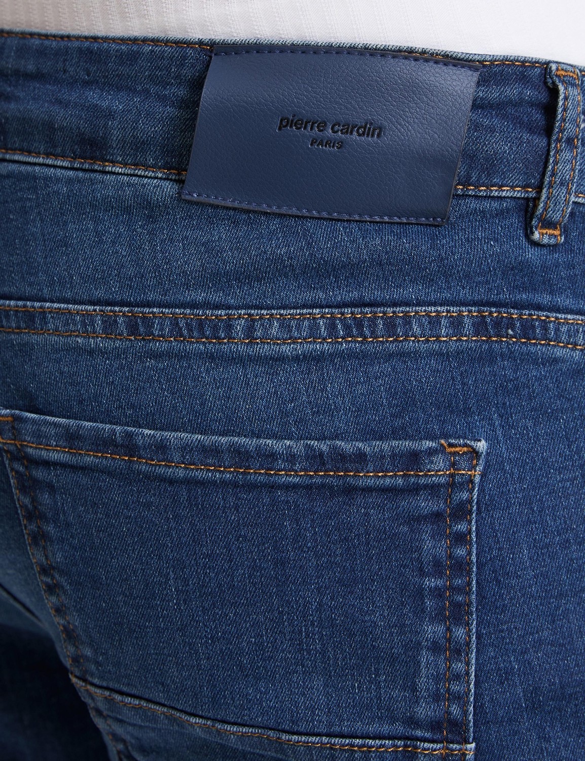 Pierre Cardin Erkek Mavi Slim Fit Jean Pantolon 50327852-VR036 görsel 6