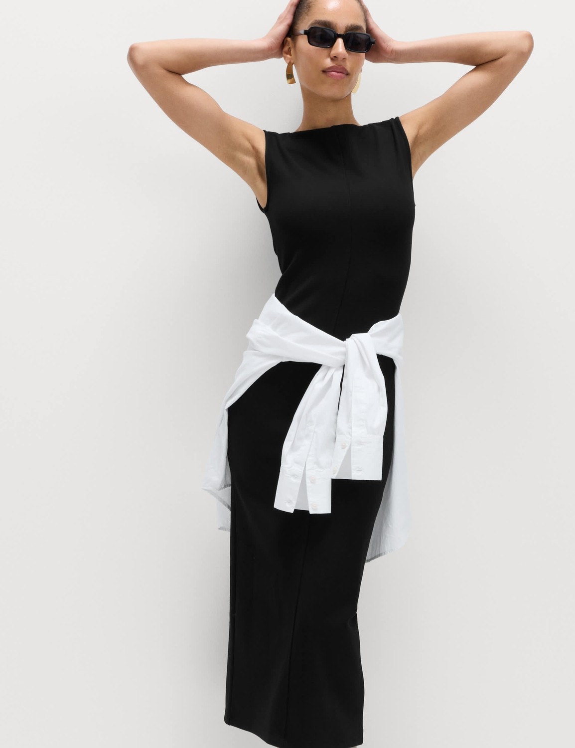 Marks & Spencer Jersey Midi Bodycon Elbise görsel 5