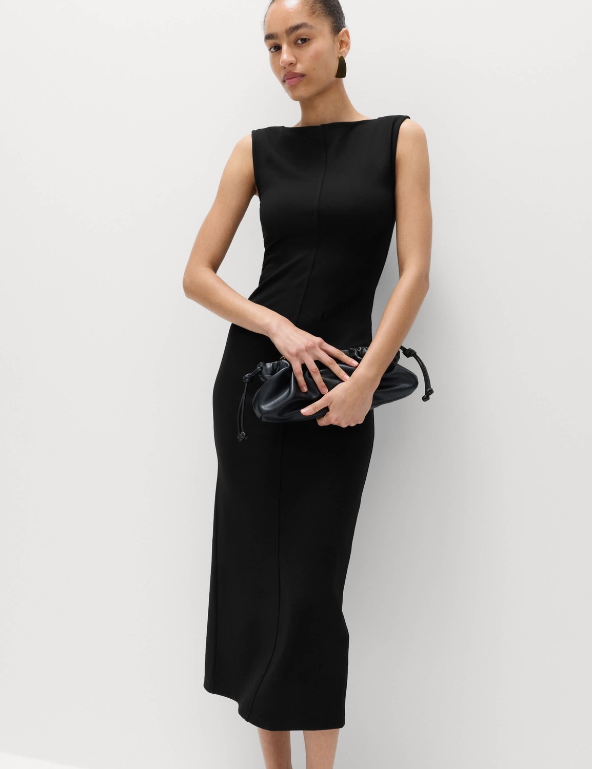 Marks & Spencer Jersey Midi Bodycon Elbise görsel 6