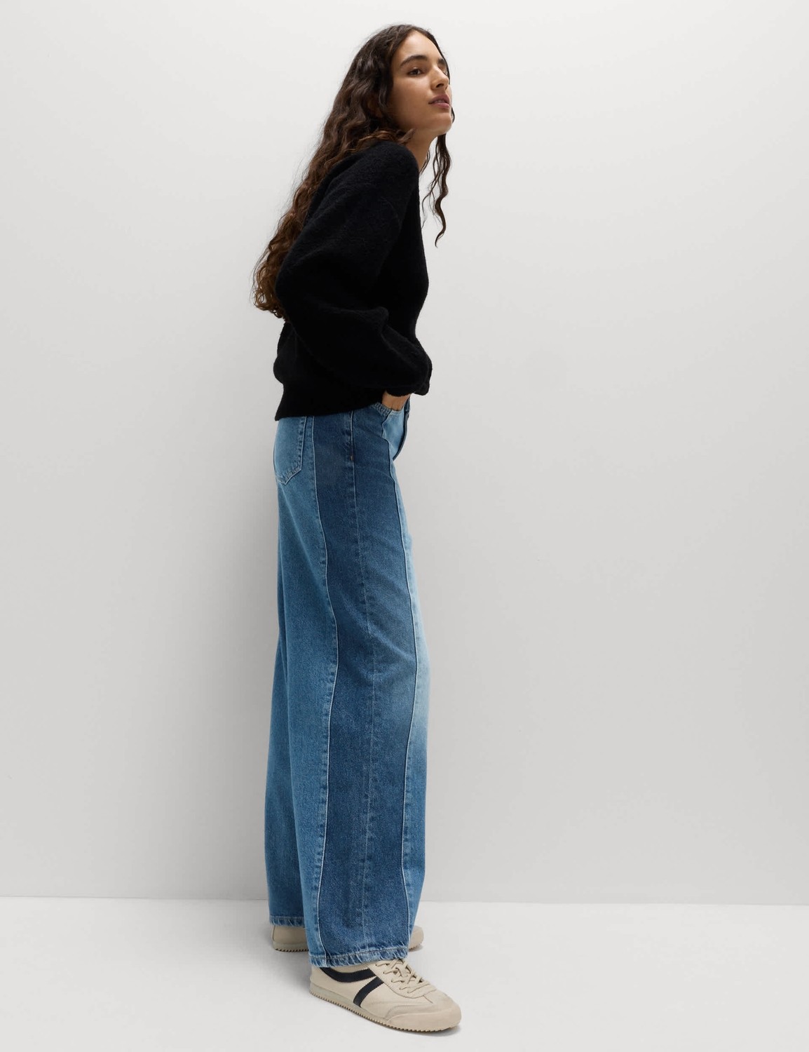 Marks & Spencer Wide Leg Jean görsel 4