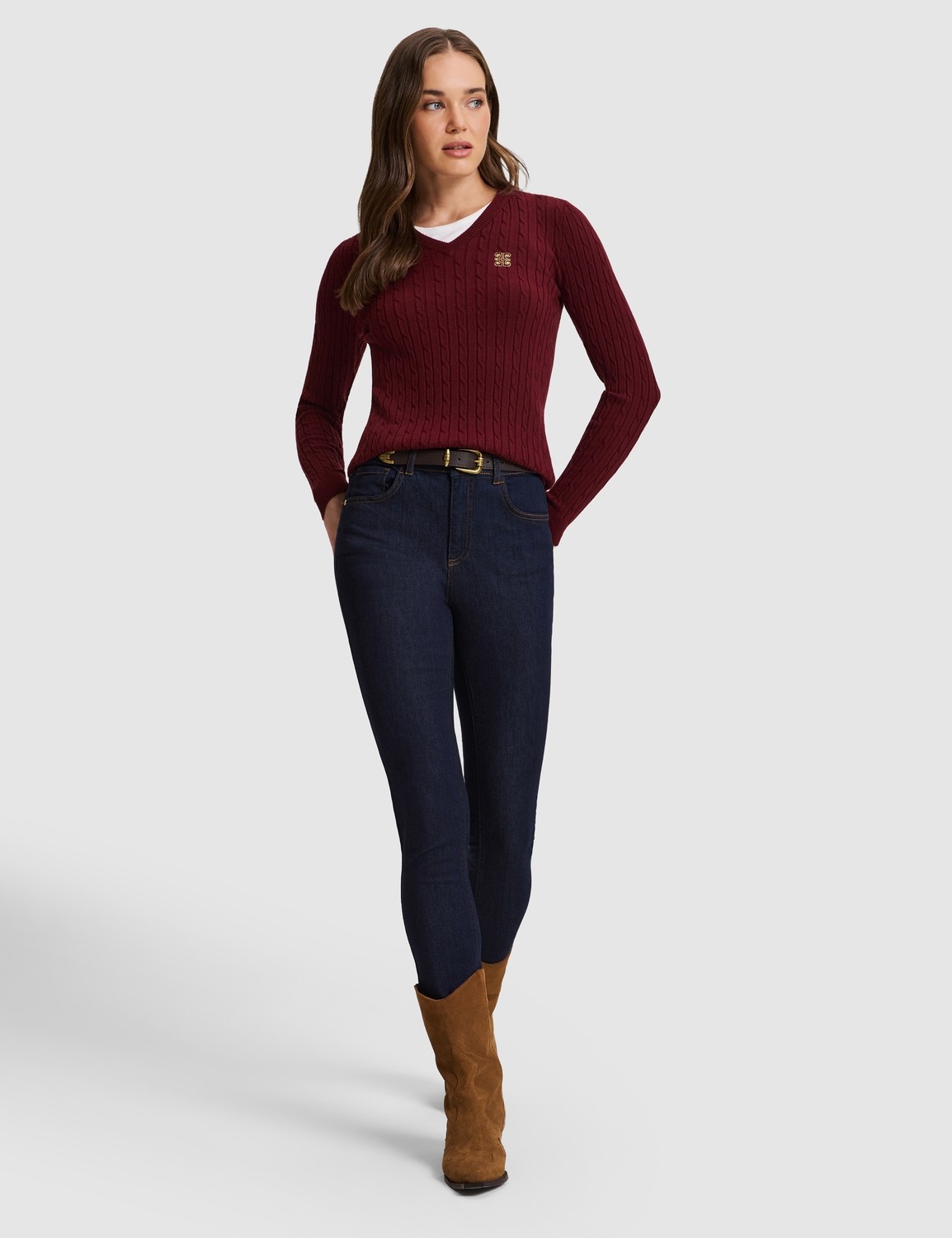 Pierre Cardin Bordo Slim Fit Kazak 50331474 VR014 görsel 4