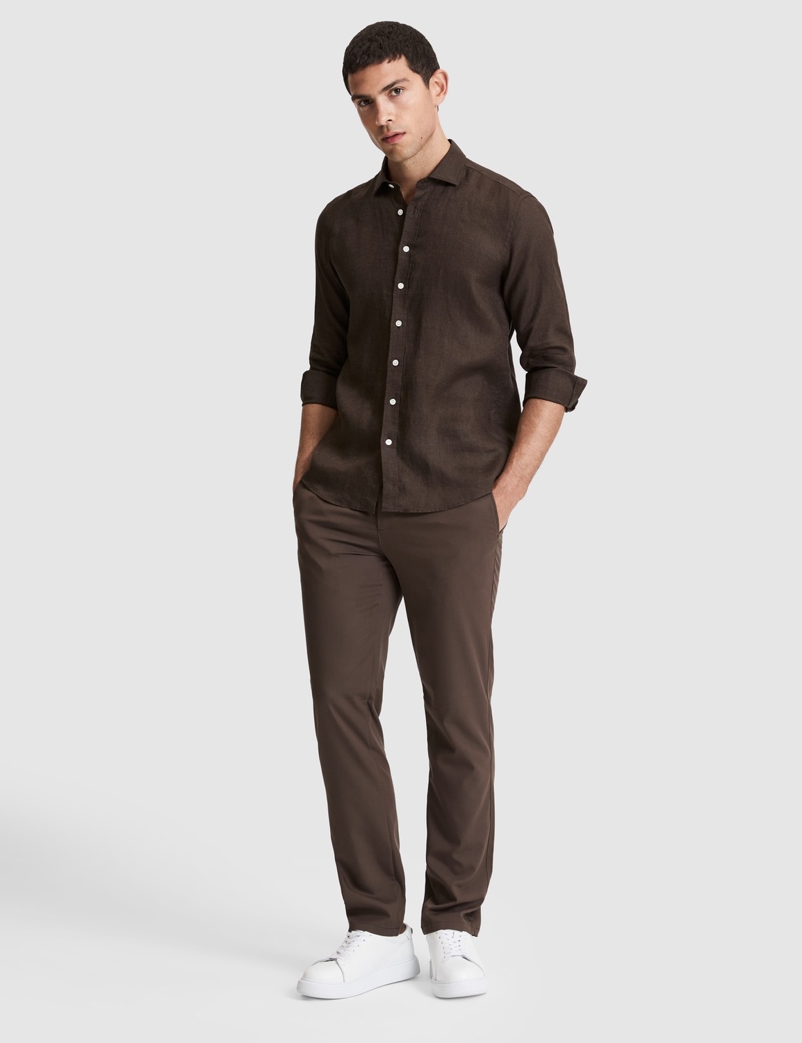 Pierre Cardin Erkek Lacivert Slim Fit Esnek Bel Klasik Jogger Pantolon 50325166-VR100 görsel 3
