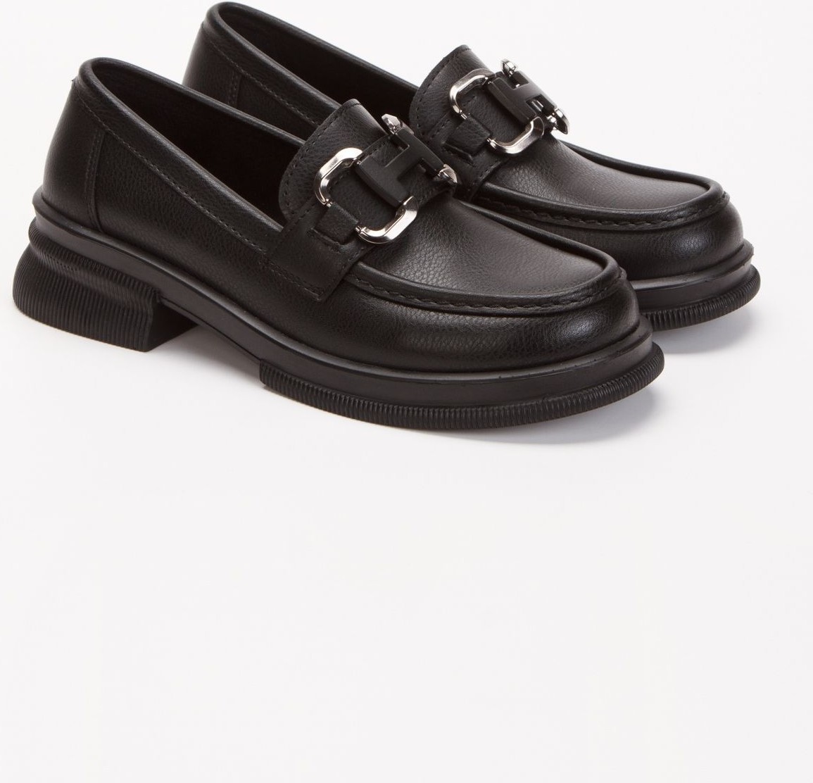 İnyola Shoes Kadın Toka Detaylı Oxford Ayakkabı 4051