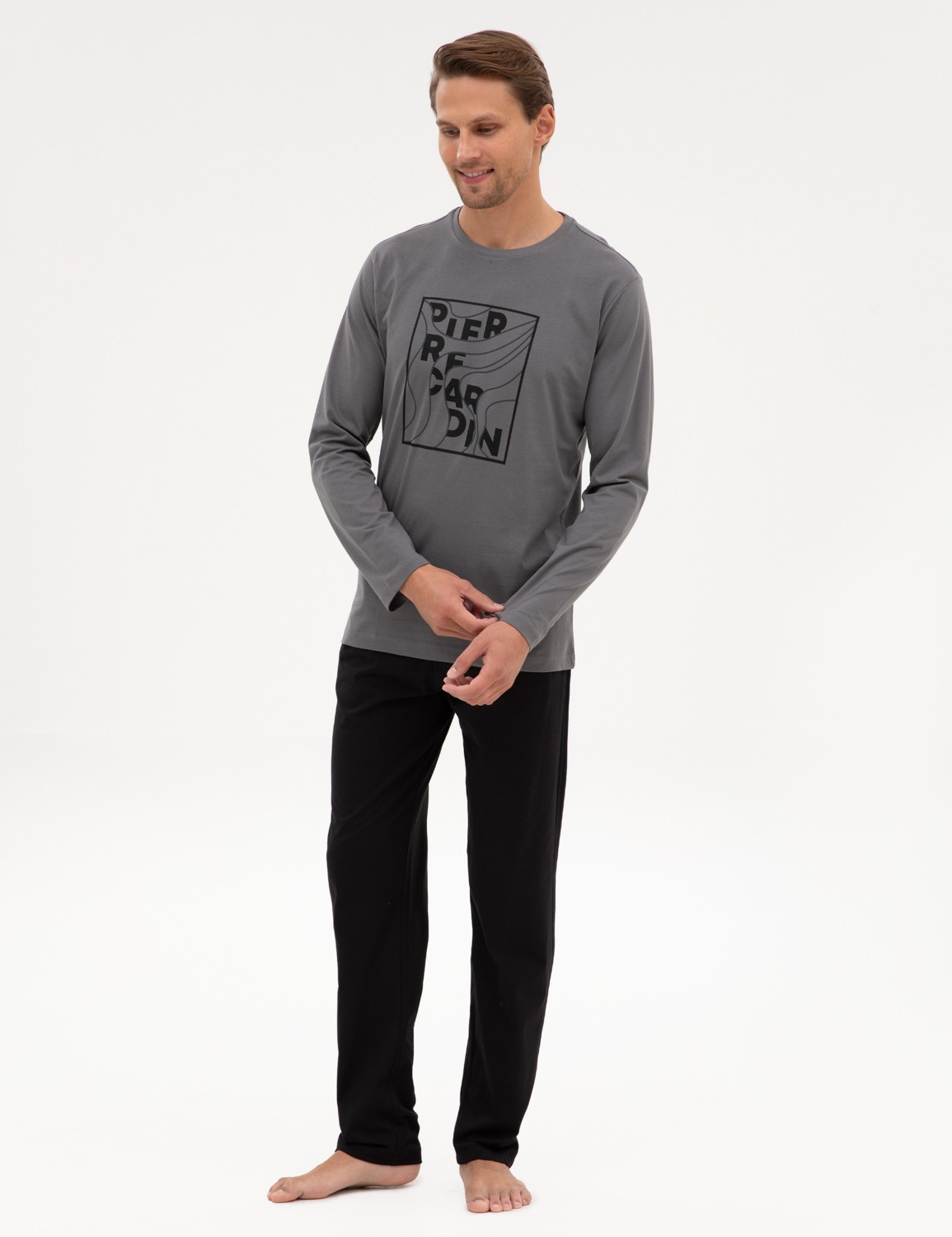 Pierre Cardin Erkek Lacivert Pijama Takımı 50322653-200
