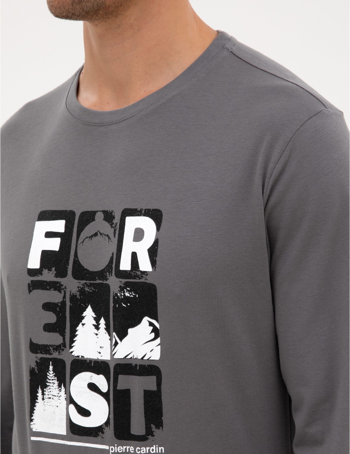Pierre Cardin Erkek Siyah Pijama Takımı 50322655-001 görsel 7