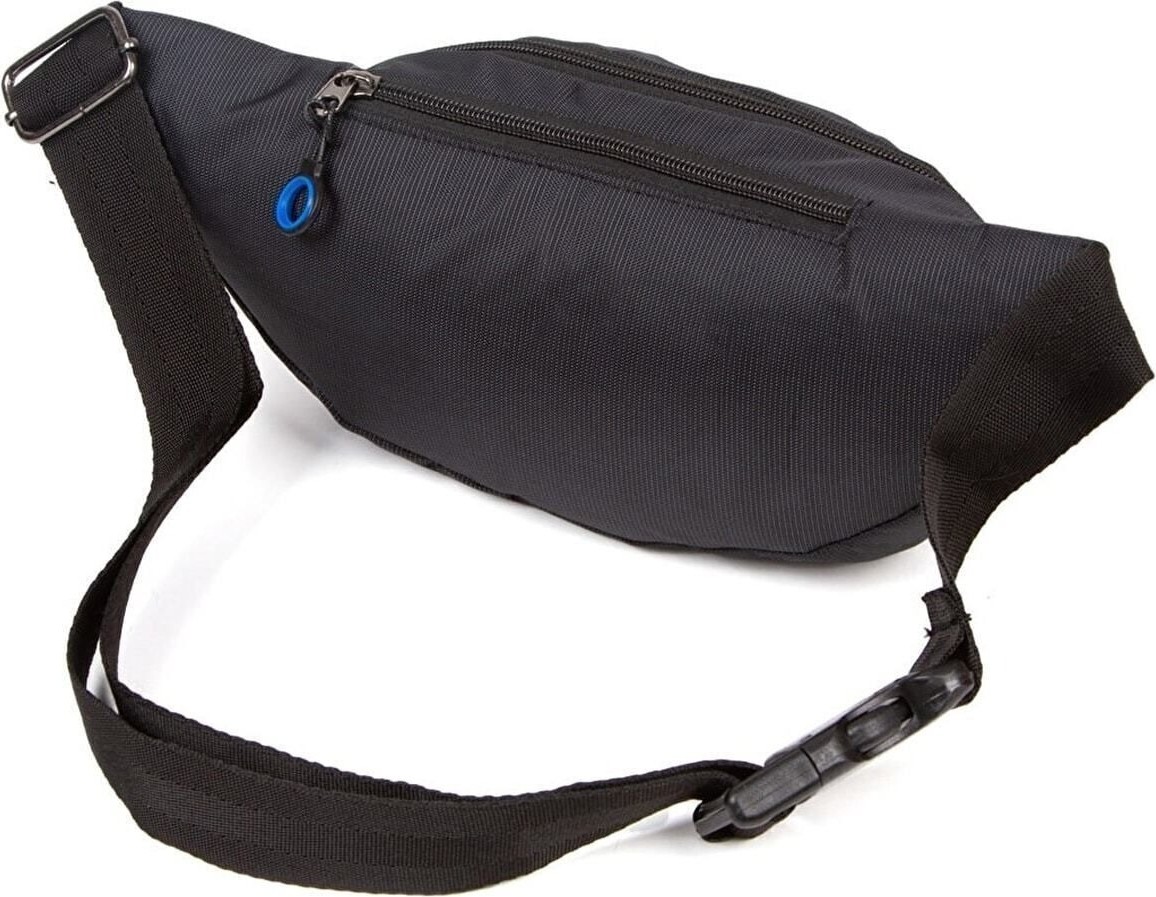 Av A Dos Siyah Unisex Suya Dayanıklı Çapraz Askılı Omuz Bel Çanta Günlük Yürüyüş Koşu Outdoor Çanta görsel 6