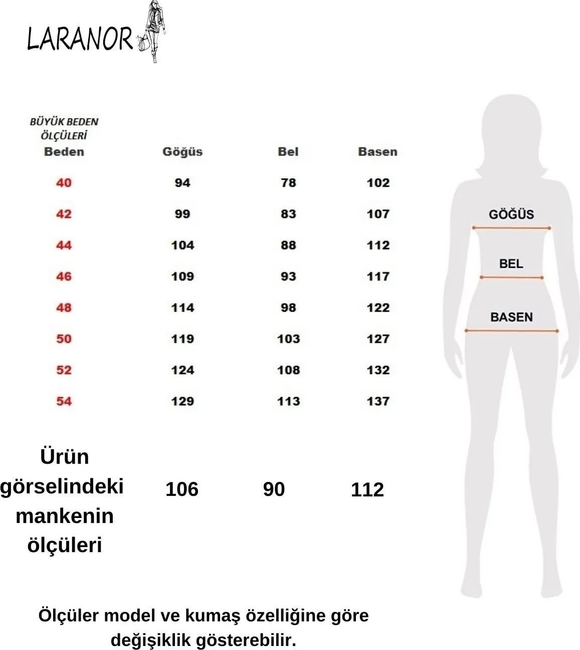 Laranor Gri Büyük Beden Dik Balıkçı Yaka Yandan Yırtmaçlı Bluz&kazak görsel 7