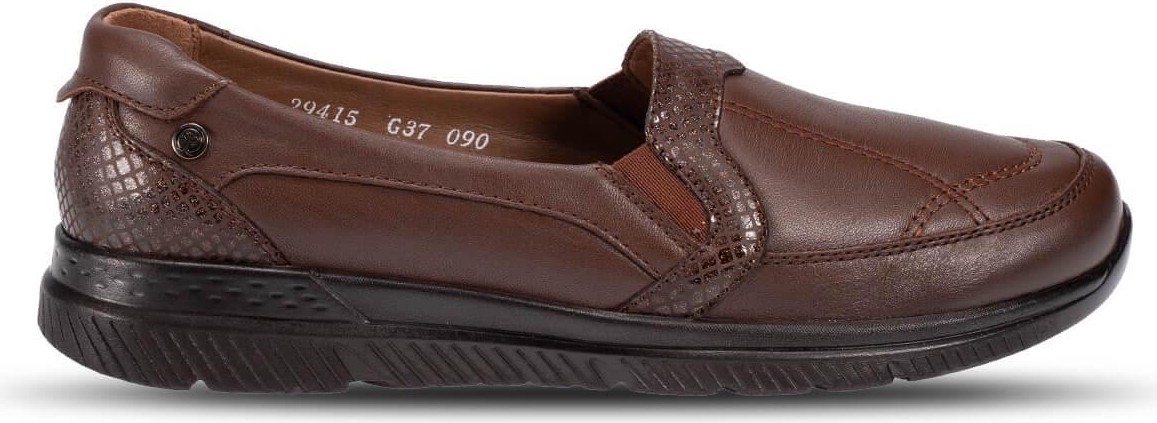 Forelli 29415-G Dılmen Taba Kadın Hakiki Deri Ayakkabı görsel 2