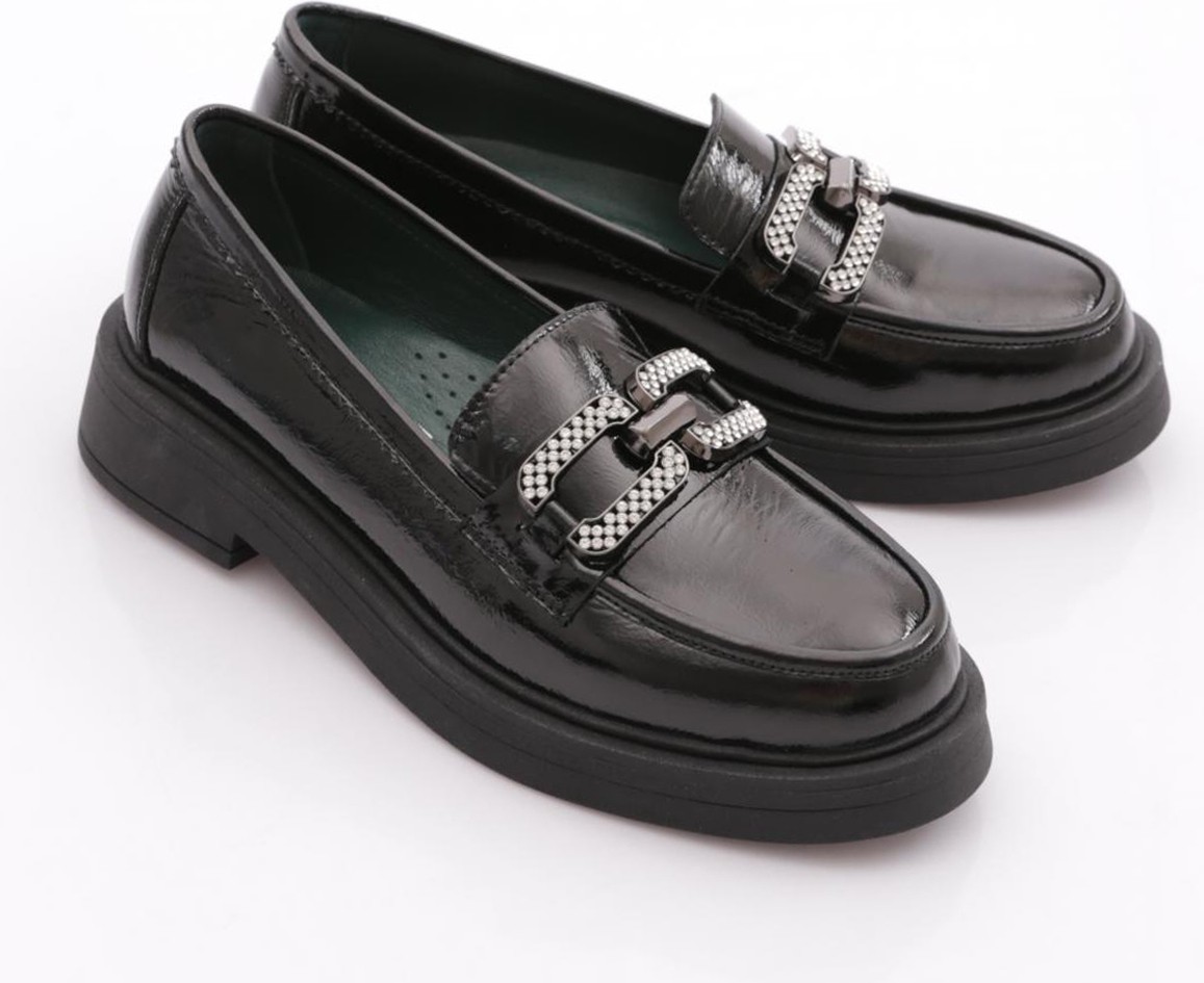 DGN 9002 Kadin Düz Taban Loafer Ayakkabi görsel 2