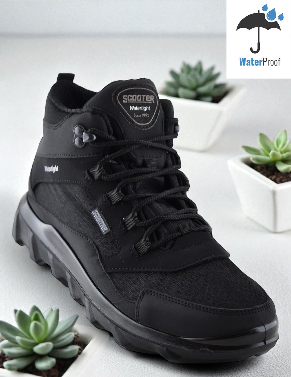 Ispartalılar 7200 Ortopedik Taban SU GEÇİRMEZ Outdoor Erkek Bot Ayakkabı Kışlık Unisex Bot