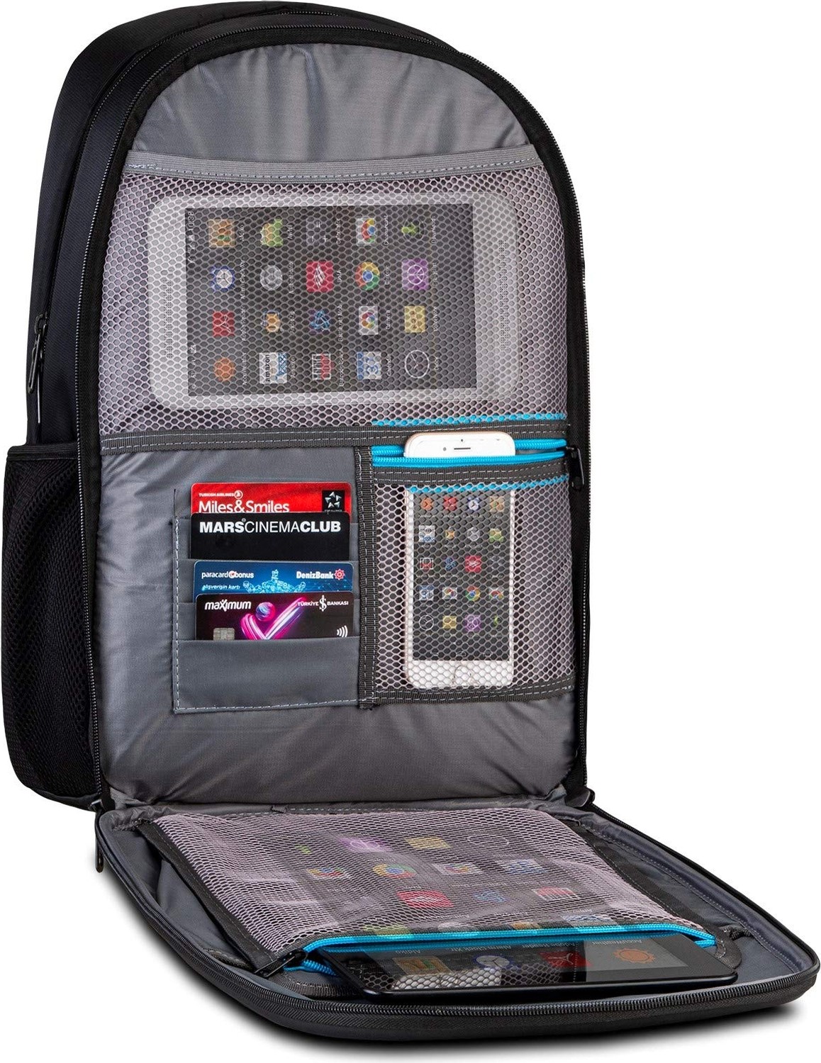 Die Grup Classone BP-IT300 Gladiator Serisi 15.6" Uyumlu Notebook Çantası - Siyah görsel 5