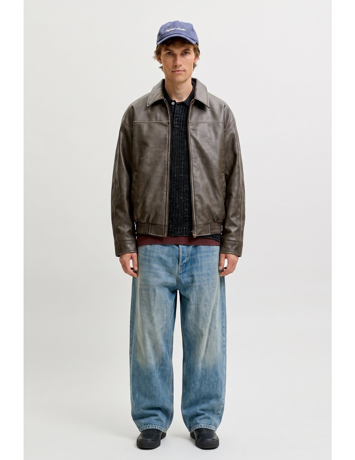 Jack & Jones Jjmarlon Pu Jacket görsel 3