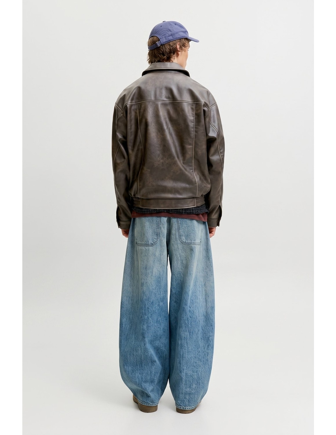 Jack & Jones Jjmarlon Pu Jacket görsel 5