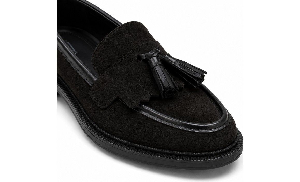 Patron Shoes Kadın Püskül Detaylı Loafer Ayakkabı, Günlük Şık ve Klasik Model görsel 7