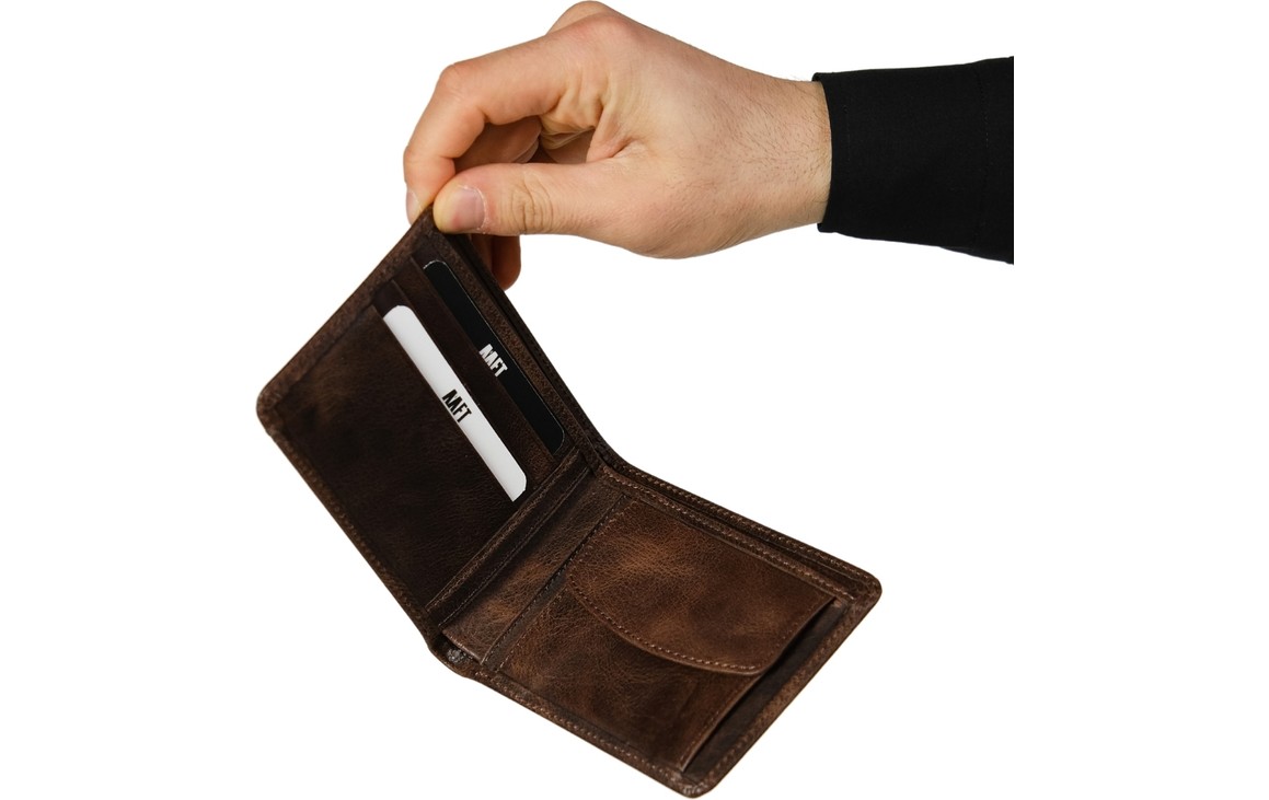 Mft Leather Hakiki Deri Erkek Kartlıklı Cüzdan | Fossil 5750 görsel 2