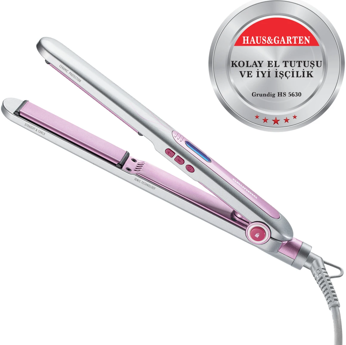 Resim GRUNDIG HS 5630 Saç Düzleştirici 