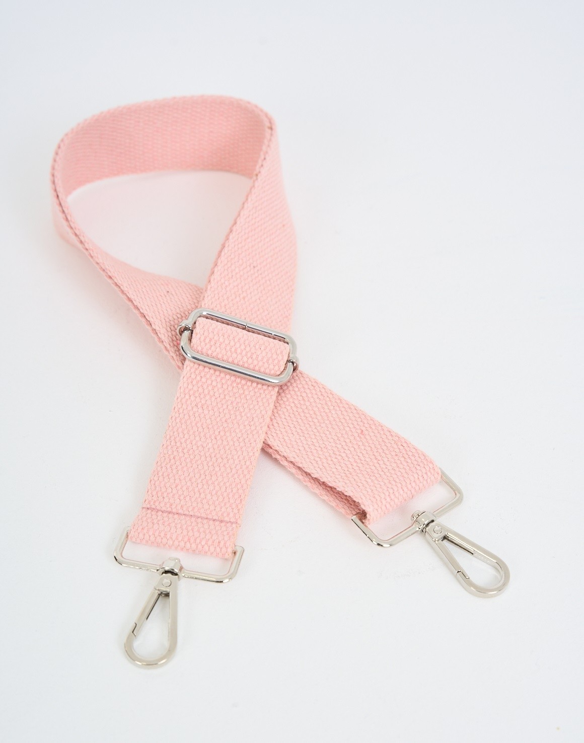 Mute Bag Baby Pink Ayarlanabilir Çanta Sapı Toz Pembe (Pamuk) 110 cm G:4 cm