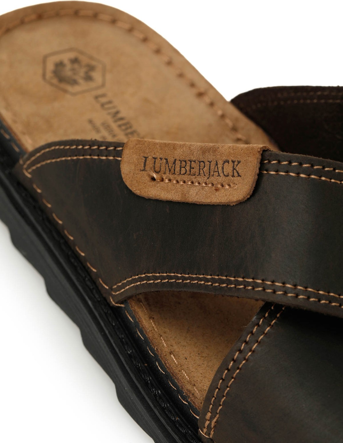 Lumberjack Truck 5fx Kahverengi Erkek Terlik görsel 7