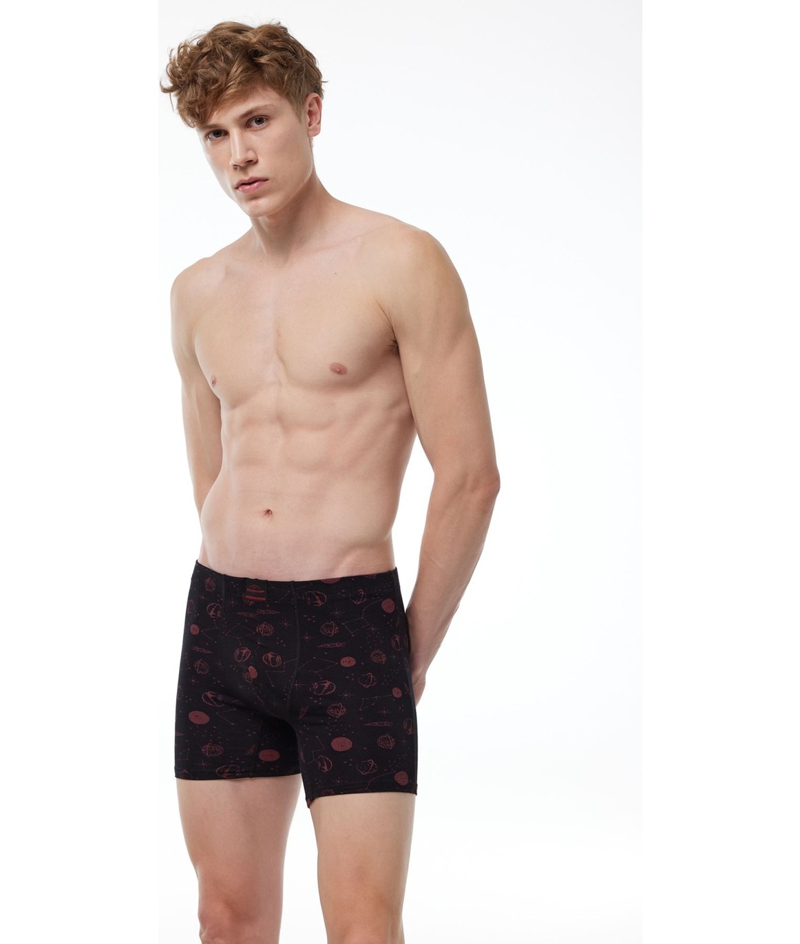Malabadi Erkek Lacivert 8 Li Premium Collection Modal Uzun Boxer 8M250 görsel 4