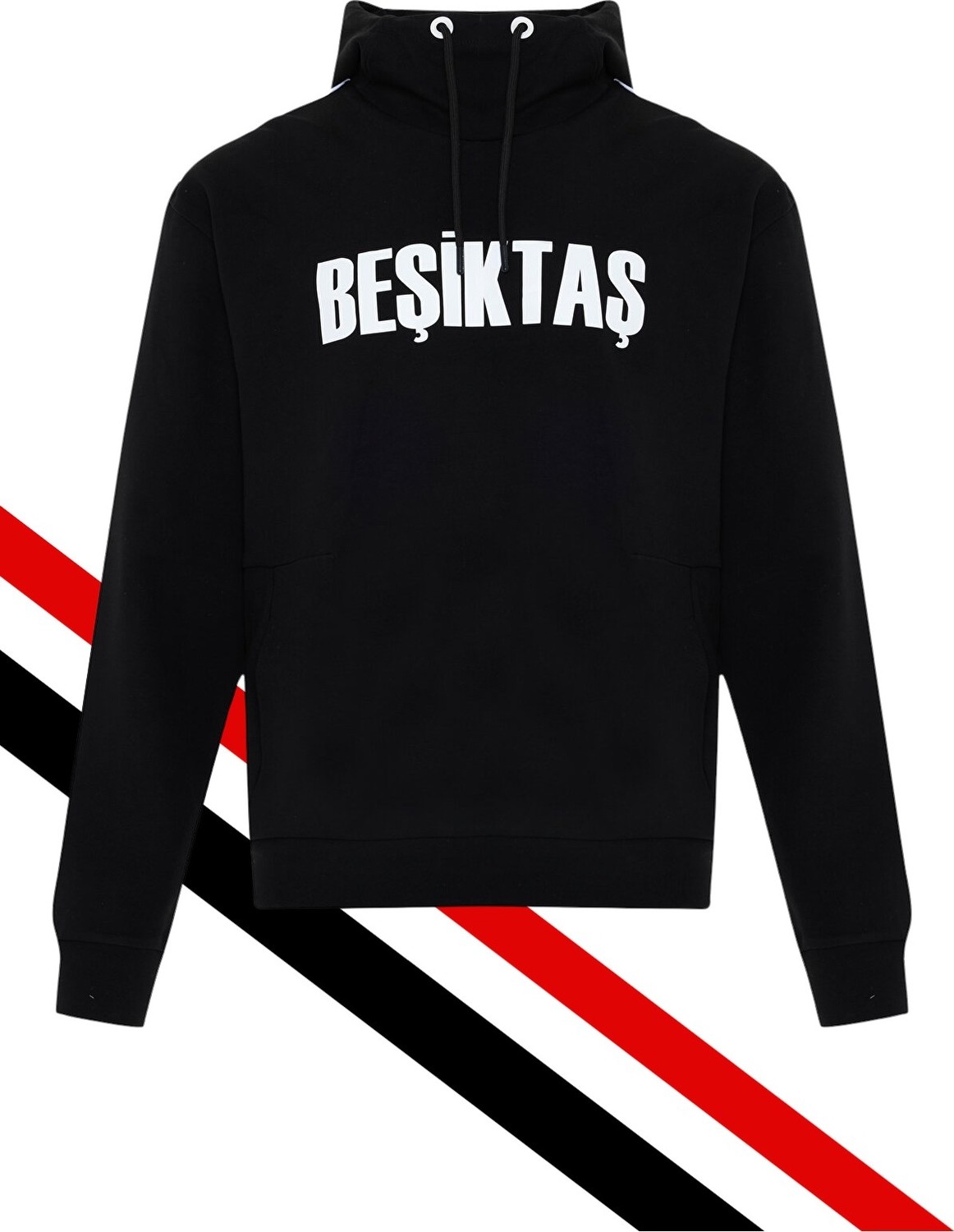 Beşiktaş Erkek Kapüşonlu Sweatshırt görsel 2
