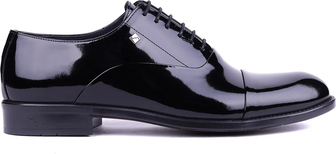 Shoetyle Fosco - Hakiki Deri Siyah Renk Erkek Klasik Ayakkabı - 7102 görsel 6