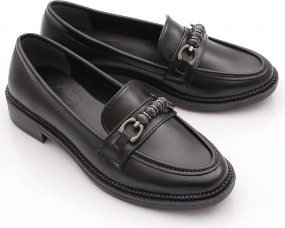 DGN 2623003 Kadın Tokalı Loafer Ayakkabı görsel 2