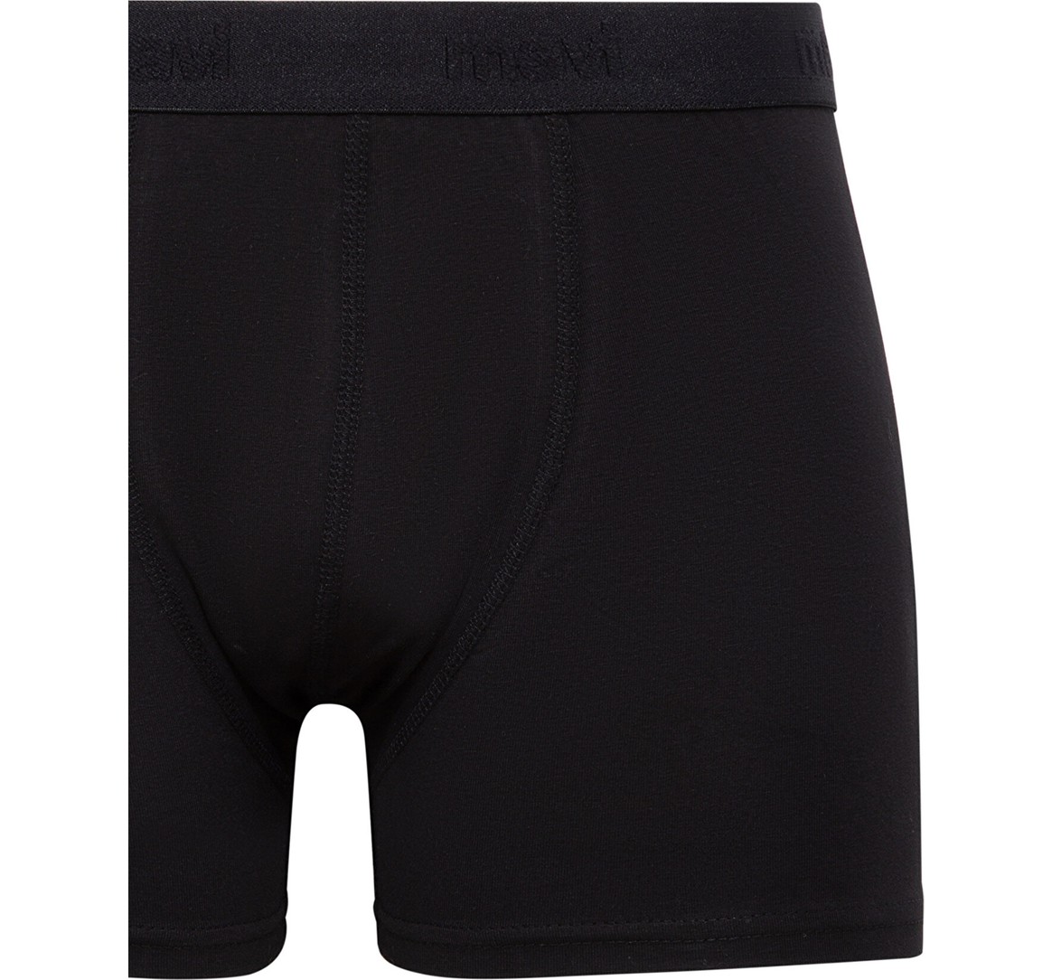 Mavi 3lü Siyah Basic Boxer 0911413-900 görsel 3