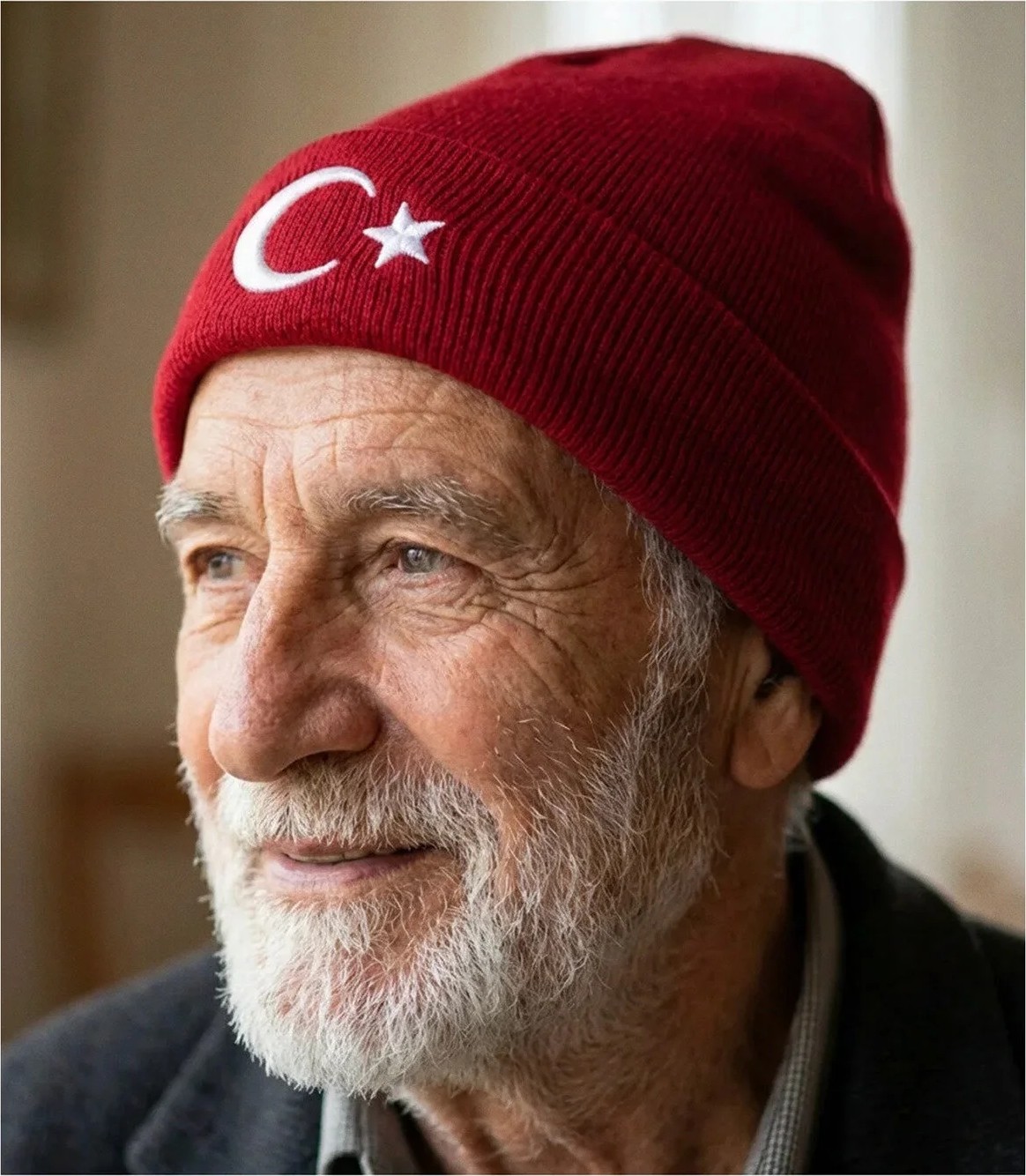 PIECE SIGNATURE Bayrak Nakışlı Bere