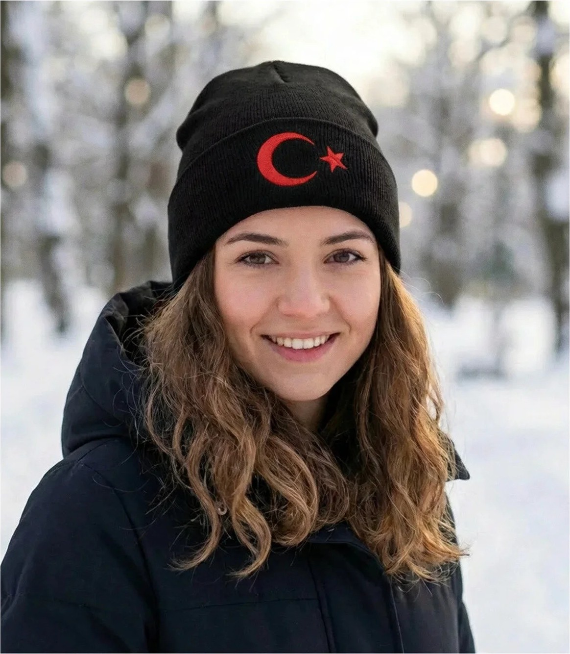 PIECE SIGNATURE Bayrak Nakışlı Bere