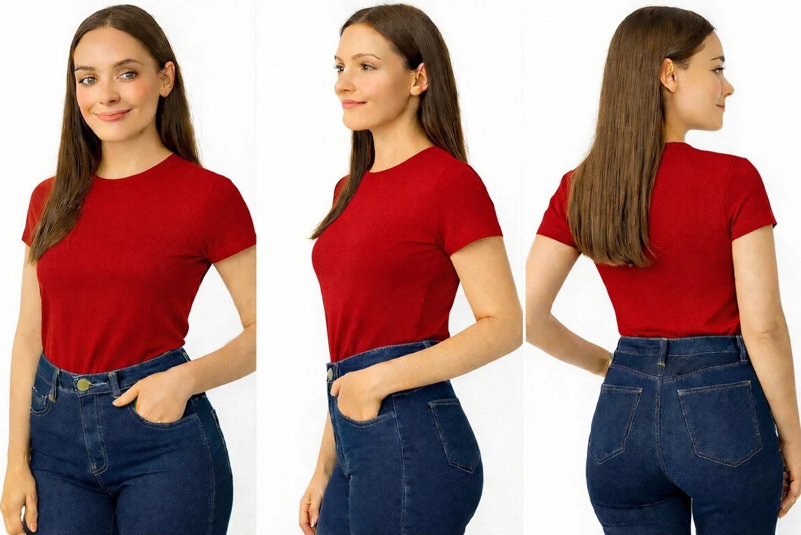 İngegno Body Bisiklet Yaka Yarım Kol Vizkon Badi Acıkahve Renk görsel 7