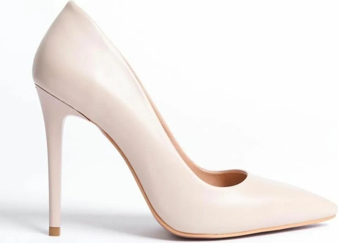 Nish Exclusive 4292 Kadın Hakiki Deri Klasik Stiletto
