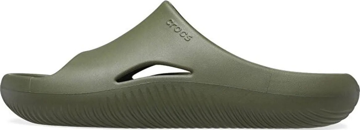 Crocs Haki Erkek Plaj Terliği Mellow Slide Mellow Slide görsel 2