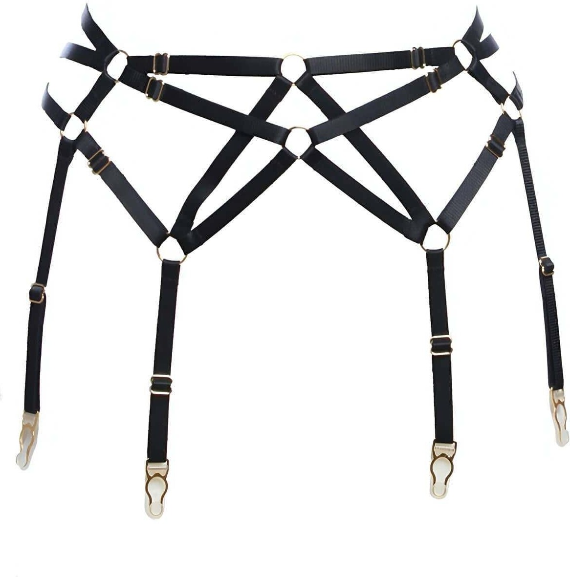 Cenen Çapraz Detaylı Şık Harness Jartiyer - BRF146