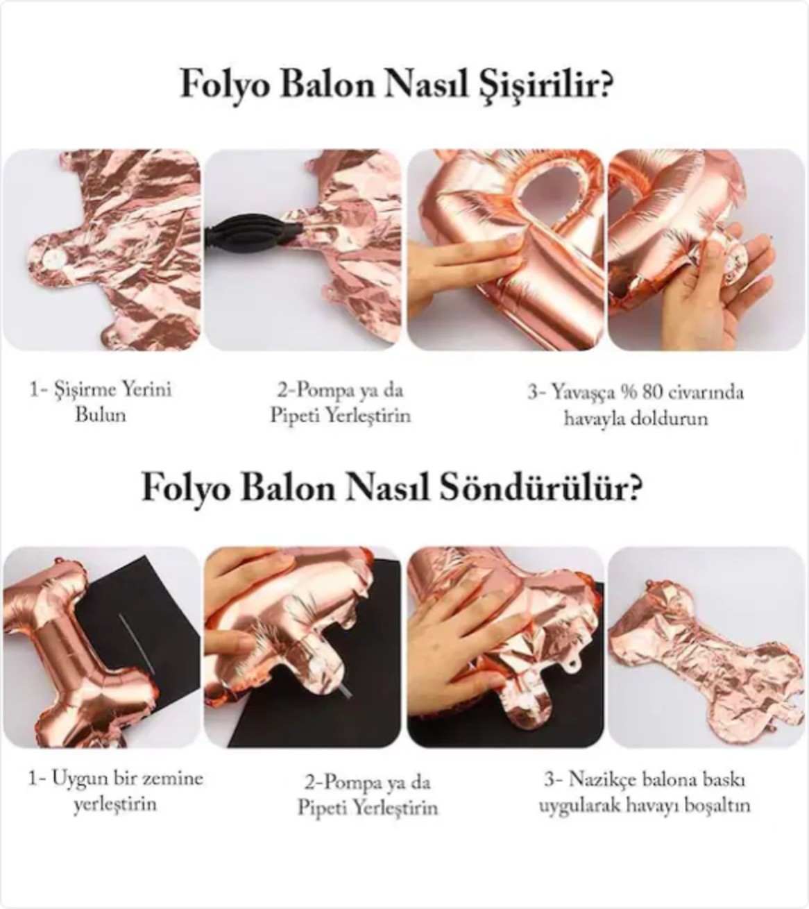 Feyza Design Sevimli Aslan Folyo Balon Set - Sarı ve Beyaz Renkli Parti Malzemeleri görsel 2