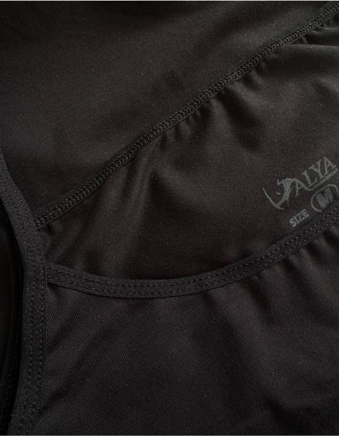 Alya Underwear Kadın Pamuklu Ip Askılı Oval Yaka Atlet ( 3'lü, 3 Adet Beyaz - Xl ) görsel 4