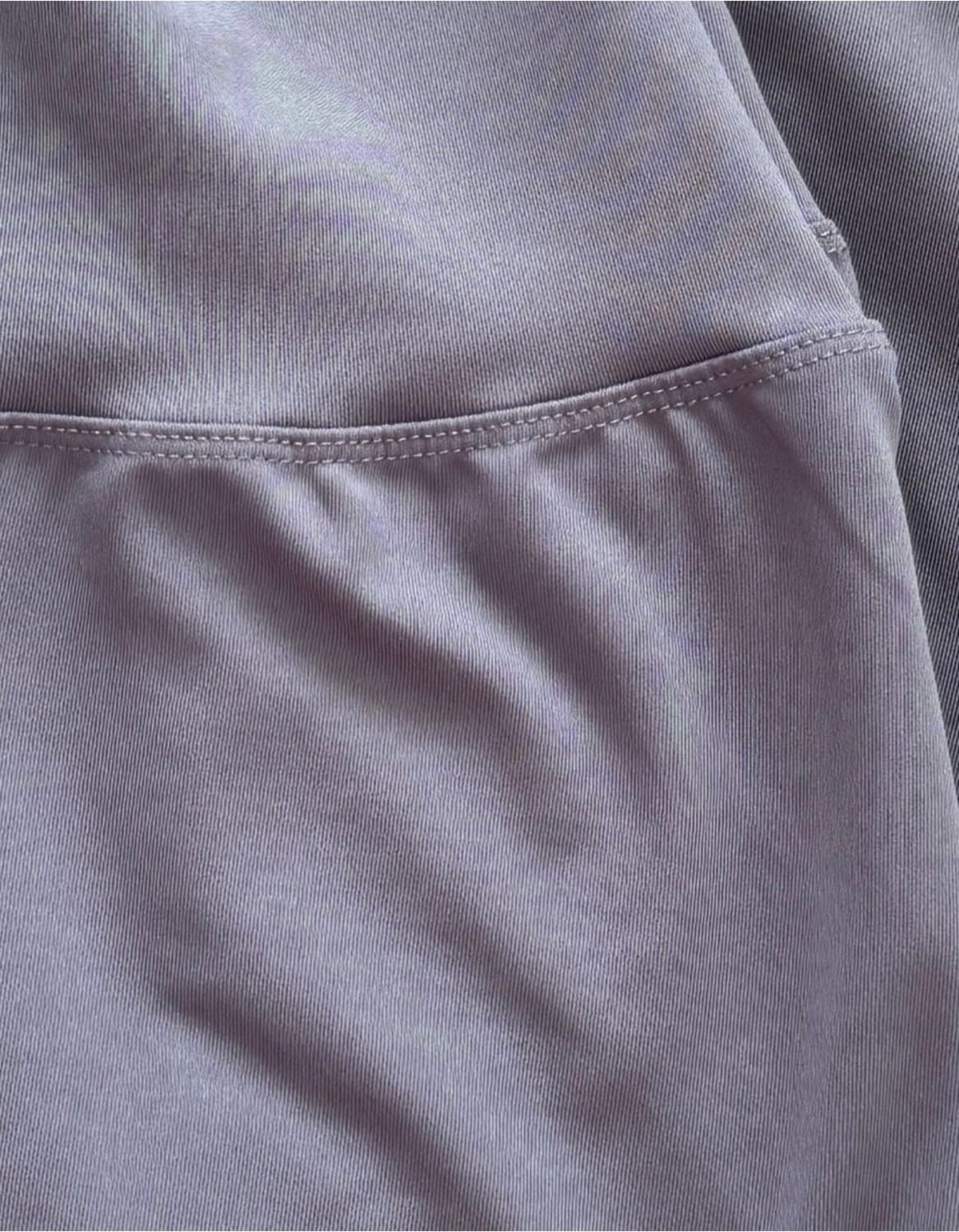 Alya Underwear Toparlayıcı Yüksek Bel Kadın Günlük Spor Parlak Tayt ( Antrasit, M ) görsel 5