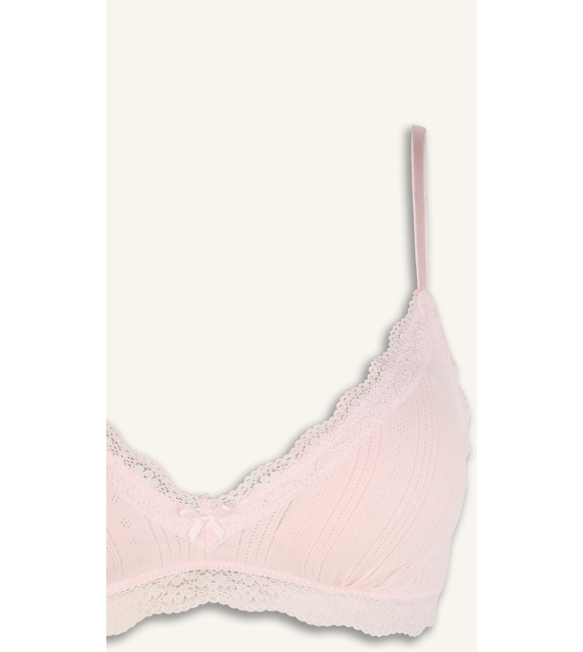 DeFacto Dantel Detaylı Çıkarılabilir Pedli Balensiz Bralet G7762AX26SP görsel 3