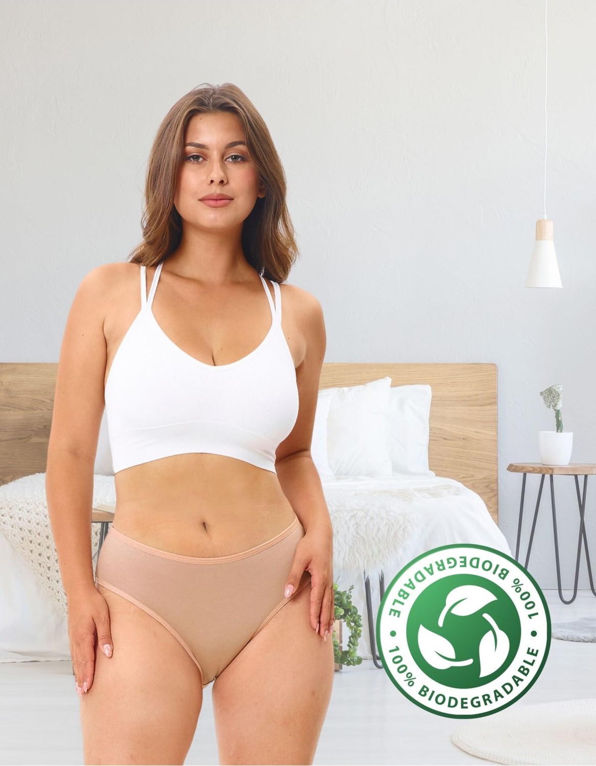 Alya Underwear Kadın Külot, Lyocell Kumaş Külot, Yumuşak ve Dayanıklı Kadın Iç Çamaşırı, Liyosel ( P02, 2xl ) görsel 2