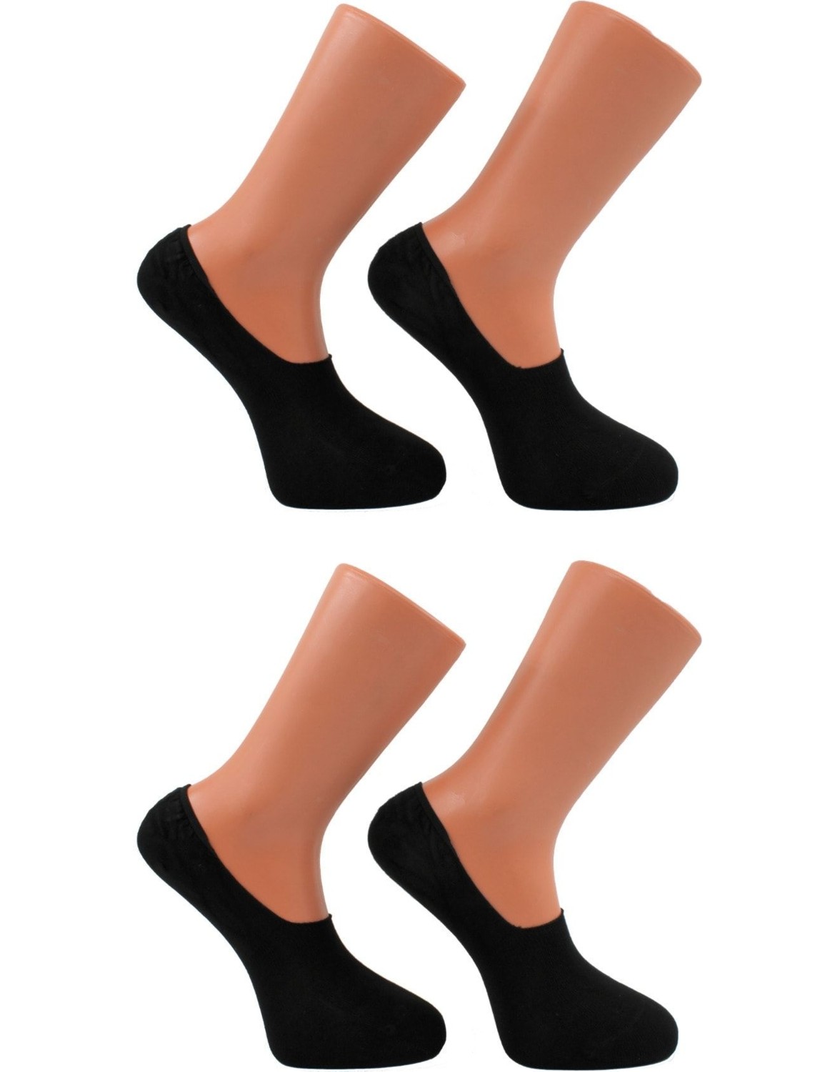 Dayco Erkek Bambu Premium Babet Çorap 4'lü Set Beyaz görsel 3