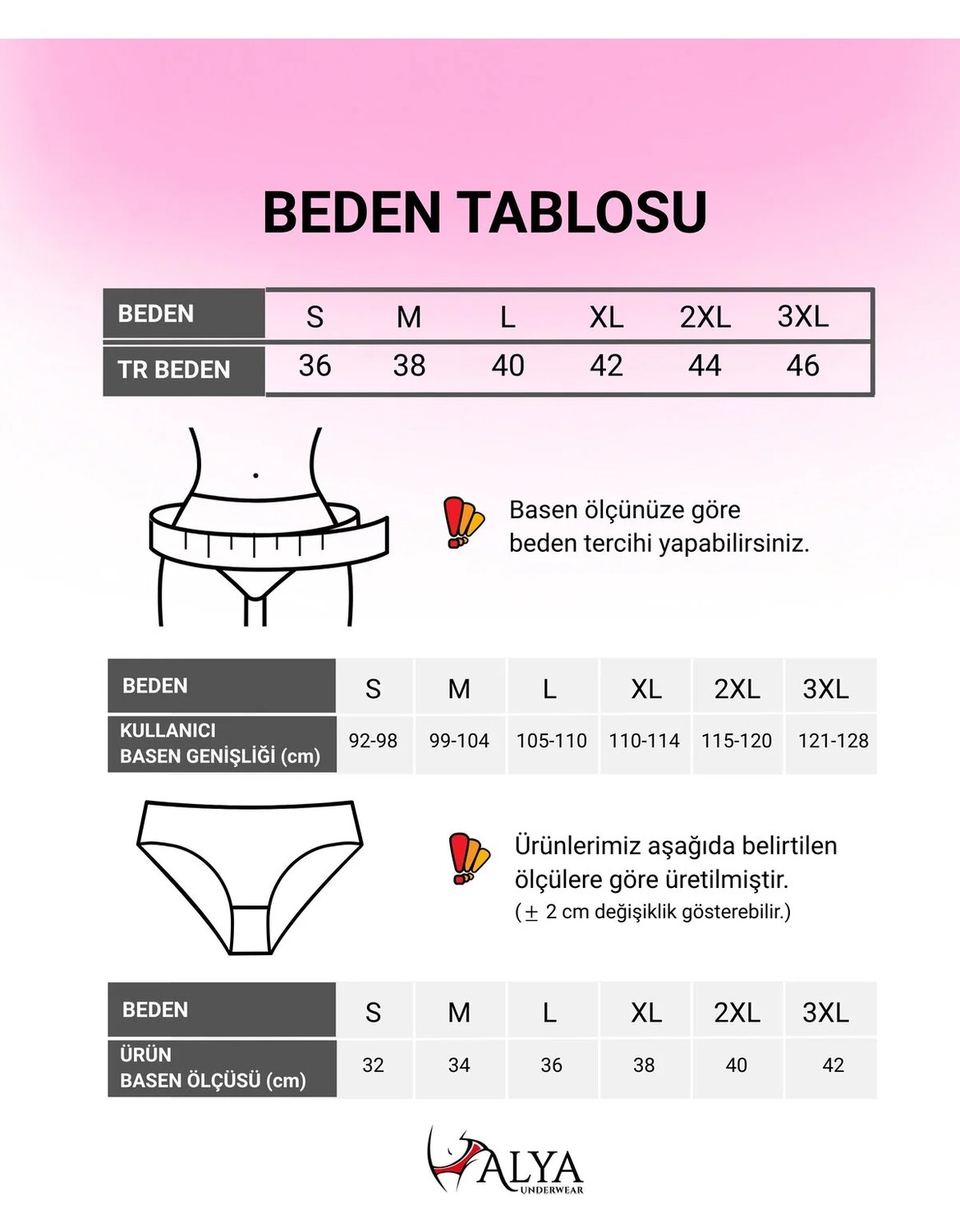 Alya Underwear Kadın Külot Pamuklu Iç Çamaşırı Büyük Beden Dahil - Kahve, Bej, Pudra, Sütlü Kahve, Beyaz 5'li Paket- P20 - L görsel 8