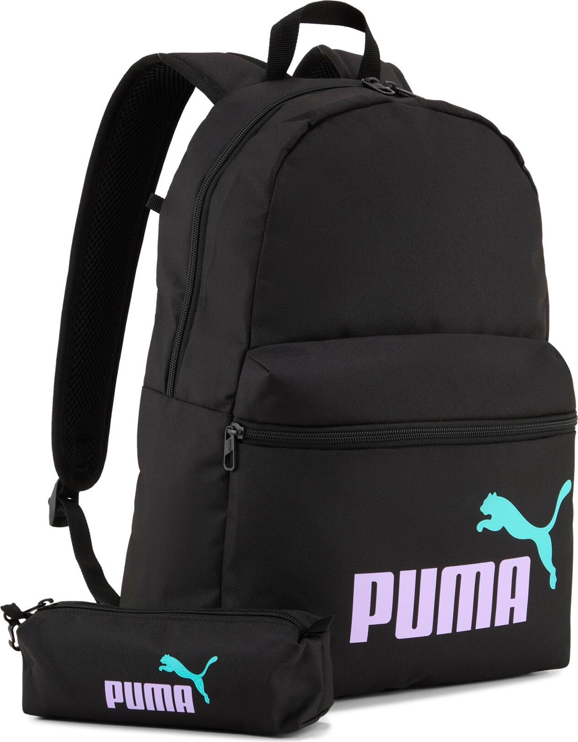 1001 Phase Kalem Kutulu Unisex Siyah Günlük Stil Sırt Çantası 09119101