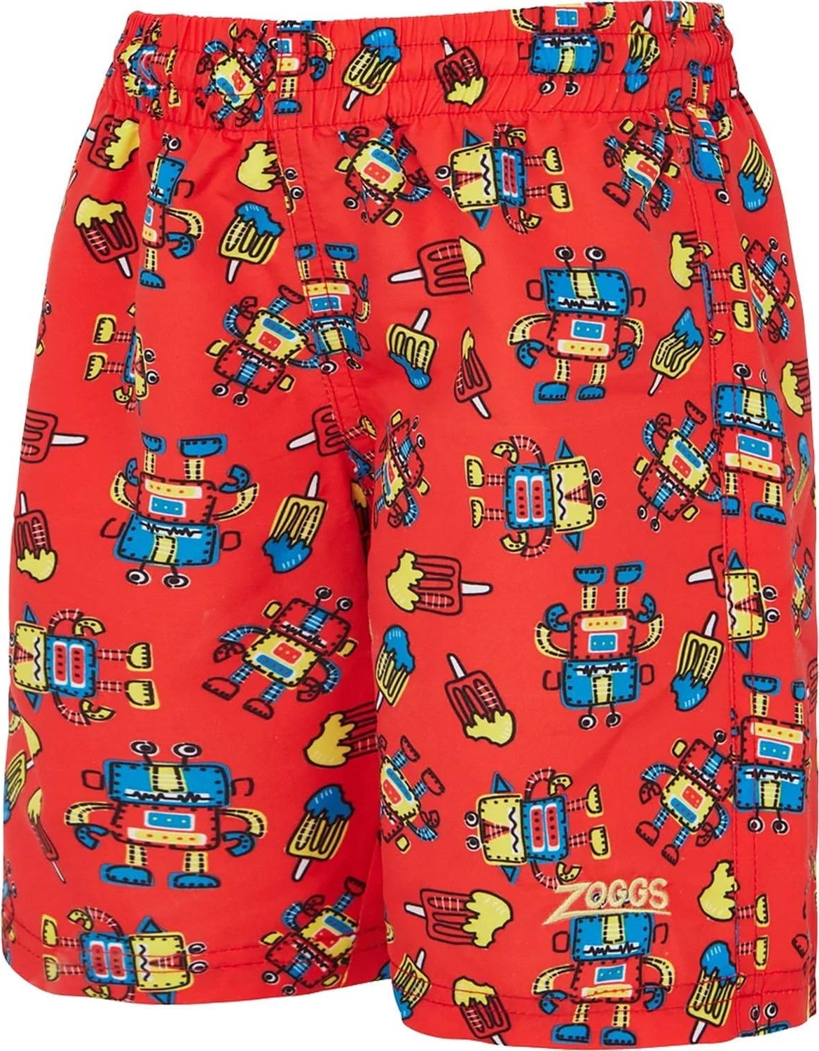 Aesco Zoggs Boys Robots Watershorts Çocuk Şortu 6 Yaş