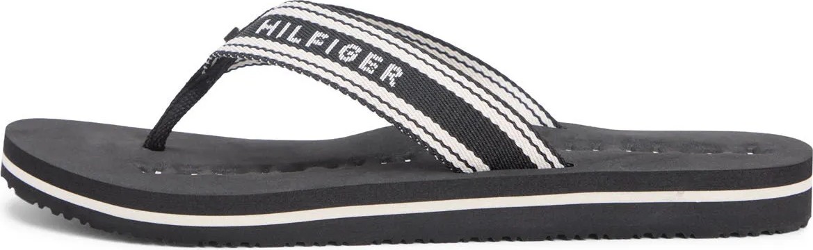 Tommy Hilfiger Siyah Kadın Plaj Terliği FW0FW09193BDS görsel 2