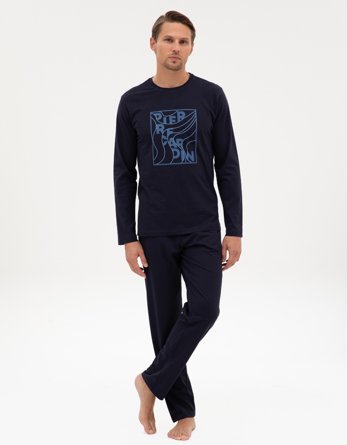 Pierre Cardin Erkek Lacivert Pijama Takımı 50322653-200