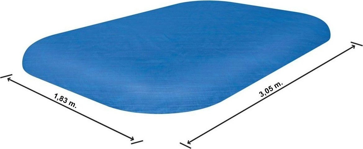 Havuz Örtüsü 305 x 183 cm 58108 görsel 2