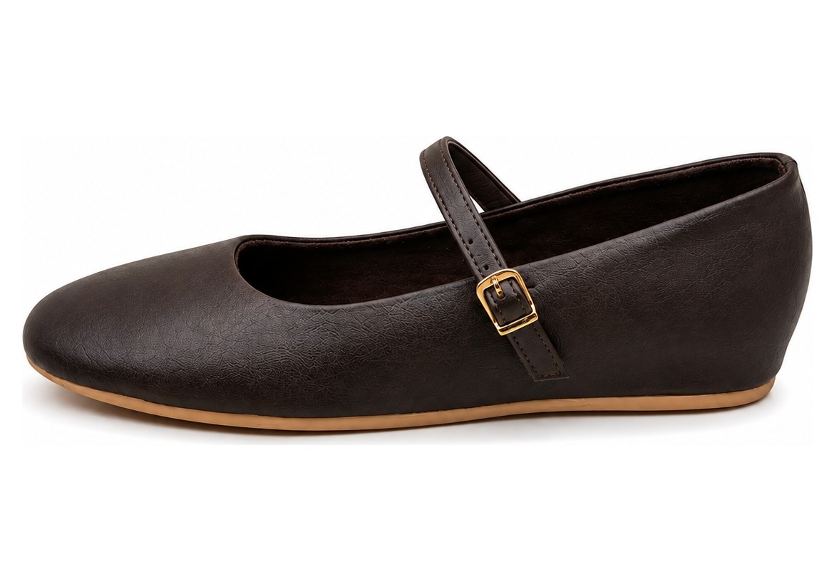 Patron Shoes Kadın Gizli Ökçeli Babet, Tokalı Günlük Şık ve Rahat Ayakkabı görsel 5